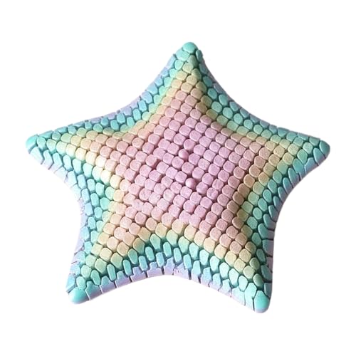 Estrella De Mar Antiestrés Impresa En 3D, Juguete para Aliviar el Estrés, Estrella Transformable Anti Estrés, para Oficinistas Estudiantes Adultos Escuela Viaje Casa Cumpleaños Navidad