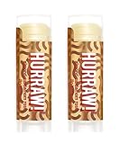 HURRAW! Vata (Almond, Cardamom, Rose) Lip Balm (2 Pack): Organic, Certified Vegan, Cruelty Free, Non-GMO, Gluten Free, All Natural – Luxury Lip Balm Made in The USA – VATA (2 Pack)