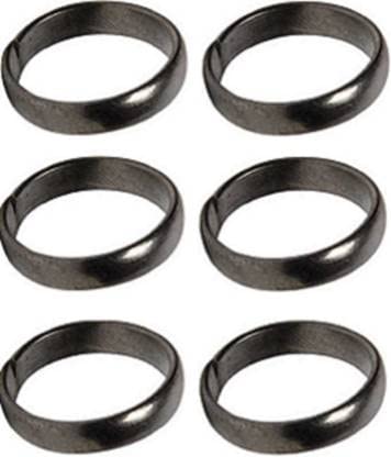 Wiffo Horse Shoe Ring/Horse Shoe Ring Ghode ke Naal Ki Ring for Good Luck, Ward Off Bad/Evil Energy Shani Ring, Restrict Bad, by Green World Pooja Samagri (Pack of 1)