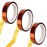 ⭕【Kit de Scotch Resistant Chaleur】Vous recevrez 3 rouleaux de scotch haute temperature marron. Chaque rouleau mesure 33 m de long, 20 mm de large et 0,06 mm d'épaisseur. Vous pouvez le découper à la longueur souhaitée. Ce ruban isolant thermique est idéal pour vos besoins quotidiens de revêtement en poudre de circuits imprimés.