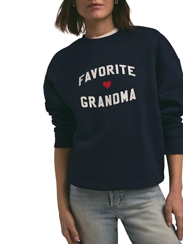 Women's Favorite Grandma Heart Logo Sweatshirt2