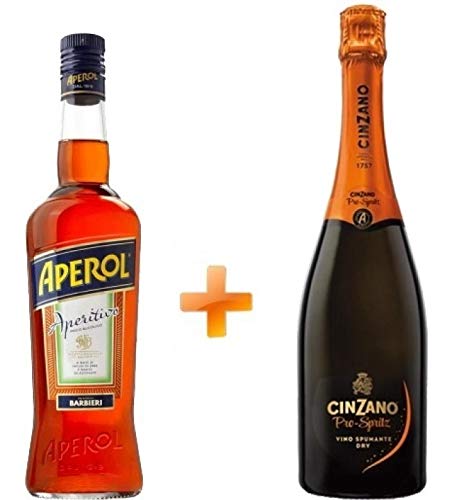 APEROL 1 litro + botella PRO-SPRITZ CINZANO