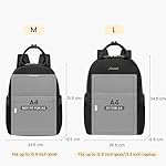 LOVEVOOK Kleiner Rucksack Damen Klein Cityrucksack Handtasche 2 in 1 Wasserdicht Tagesrucksack Mini Backpack Women Elegant Casual Daypack für Reise Freizeit Einkauf Arbeit – Bild 5