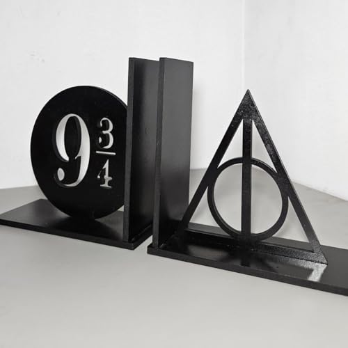 Porta Livros Aparador inspirador em Harry Potter para os Fãs do Mago Organizar e Decorar Insígnia e