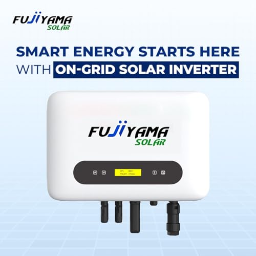 Image of Fujiyama Solar Inverter On-Grid System for Home & Commercial Use| UTL App Smart Monitoring | Reliable Performance 30% PV Overload | 99% MPPT Efficiency | 10 Years Warranty (4.2 kW)