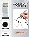 Light Rose Gold Eyeglass Frame Touch Up Paint Pen, All-in-One Touch Up Kit for Scratches & Fading, Durable Sweat-Proof Color Restorer for Metal, Plastic & Resin Glasses
