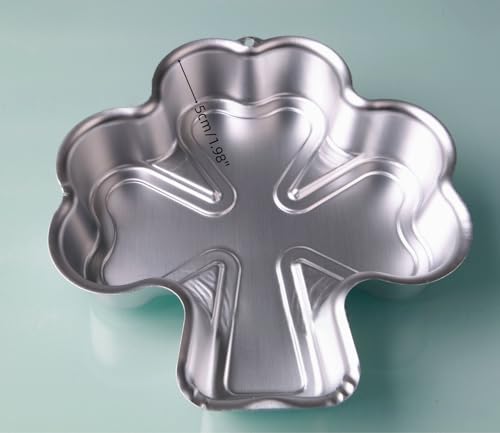 Image of Ulalaza Aluminum Cake Mold 3D Flower Shape Baking Pan DIY Birthday Cake Mould Kitchen Supplies