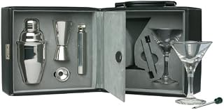 Franmara Martini Travel Bar Set with Case