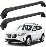 SYDSZ Cross Bar Roof Rack Fit for BMW X1 IX1 U11 2022 2023 2024 2025 2026, Flush Side Rails, Heavy Duty Aluminum Roof Cross Bars Rooftop Luggage Rack, Ski Rack for Car Roof