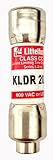 Littelfuse KLDR020.TXP Class CC Fuse, 600V, Time Delay, 20 Amp RoHS (Pack of 10)