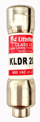 Fusibles de type CC Littelfuse KLDR020 20A pour éviter les coupures de courant industrielles