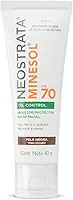 Protetor Solar Facial Neostrata Minesol Oil Control Escuro FPS 70, 40g