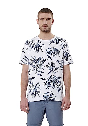 T-shirt Kaporal Clint pour homme col rond en coton noir