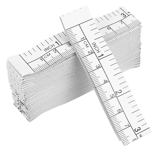 Mesure de blessures précise avec ce lot de 100 règles papier jetables - 7