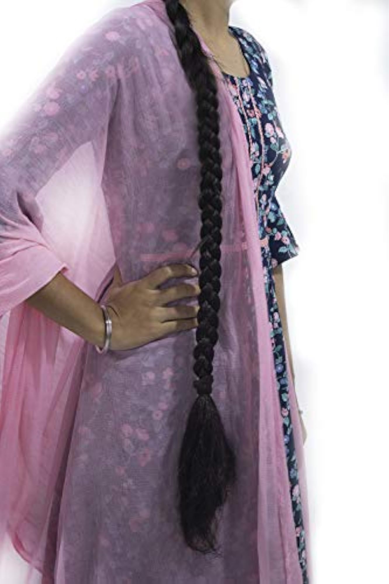 Women's Cold Fusion Hair Extension, Traditional Braid Accessory