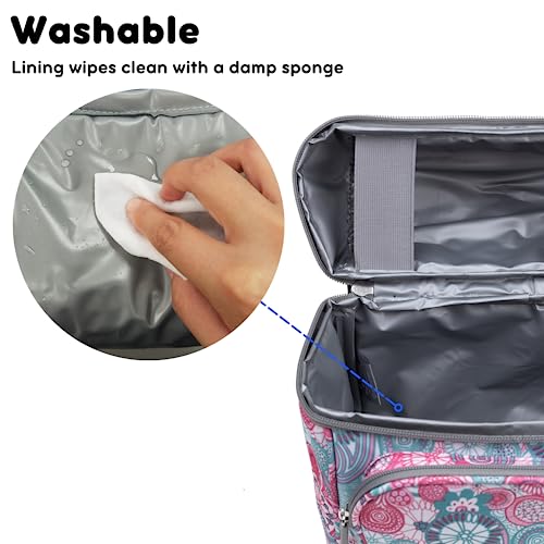 J World New York Corey Lunch Bag, Blue Raspberry, One Size