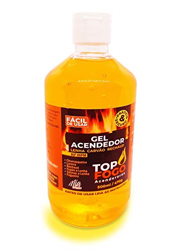 Gel Acendedor Top Fogo Churrasqueira Churrasco Réchaud Lareira Fogueira Fogão a Lenha