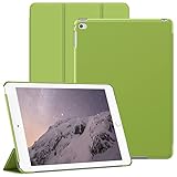 JETech Case for iPad Air 2 9.7 Inch (2014 Model, 2nd Generation), Protective Hard Back Shell Soft-Touch Tablet Stand Cover, Auto Wake/Sleep (Green)