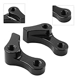 Qualité supérieure: le kit d'abaissement est fabriqué en aluminium, qui présente une forte résistance à l'usure et des propriétés esthétiques.