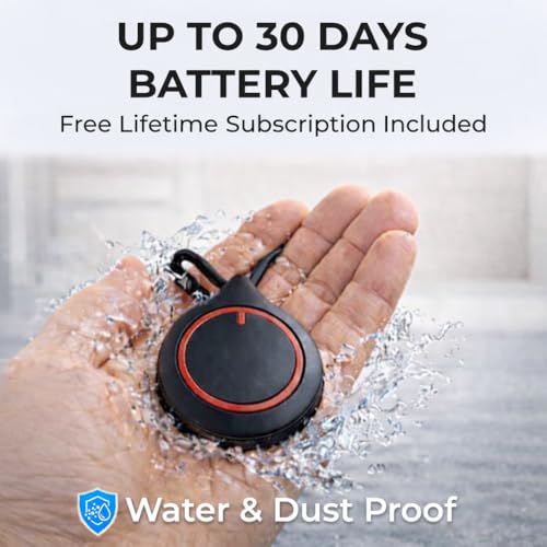 Image of DrRing Wearable SOS Emergency Alert Button for Seniors | Pendant with Whatsapp Alerts | 30-Day Battery | Free Lifetime Subscription Included | (Android Only)