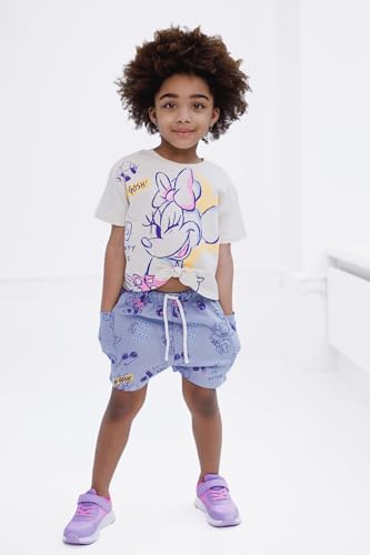 Image of Disney Mickey Mouse & Friends Girls' 2-Piece T-Shirt and Shorts Set for Baby & Kids