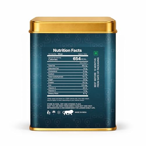 Image of LILA DRY FRUITS Hazelnuts 275 Grams Whole Natural Crunchy Nuts Rich in Protein Fiber Healthy Snack for Daily Nutrition Energy Baking Dry Fruits for Diet & Keto Friendly Snack Perfect for Gifting