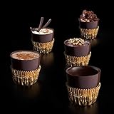 Astor Chocolate Holiday Edible Chocolates Liqueur Shot Glasses | 60 Liquor Shots Or Dessert Cups |...