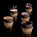 Astor Chocolate Liqueur Cups, 24 Dark Chocolate Ready to Fill Cups, Mini Dessert Shells, Perfect For Gifting, Hostess Gifts, Party Planning, Catering Products Liquor Accessories (2 Boxes of 12)