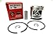 Pop Up Piston Compatible With Husqvarna 2100, 2101, 1100 Kit 56mm Replaces Part # 503488703 Extra Compression And Power. Two Day Standard Shipping To All 50 States!