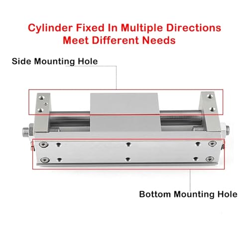 Vérin sans tige à accouplement magnétique RMH gain de place pour automatisme précis - 4