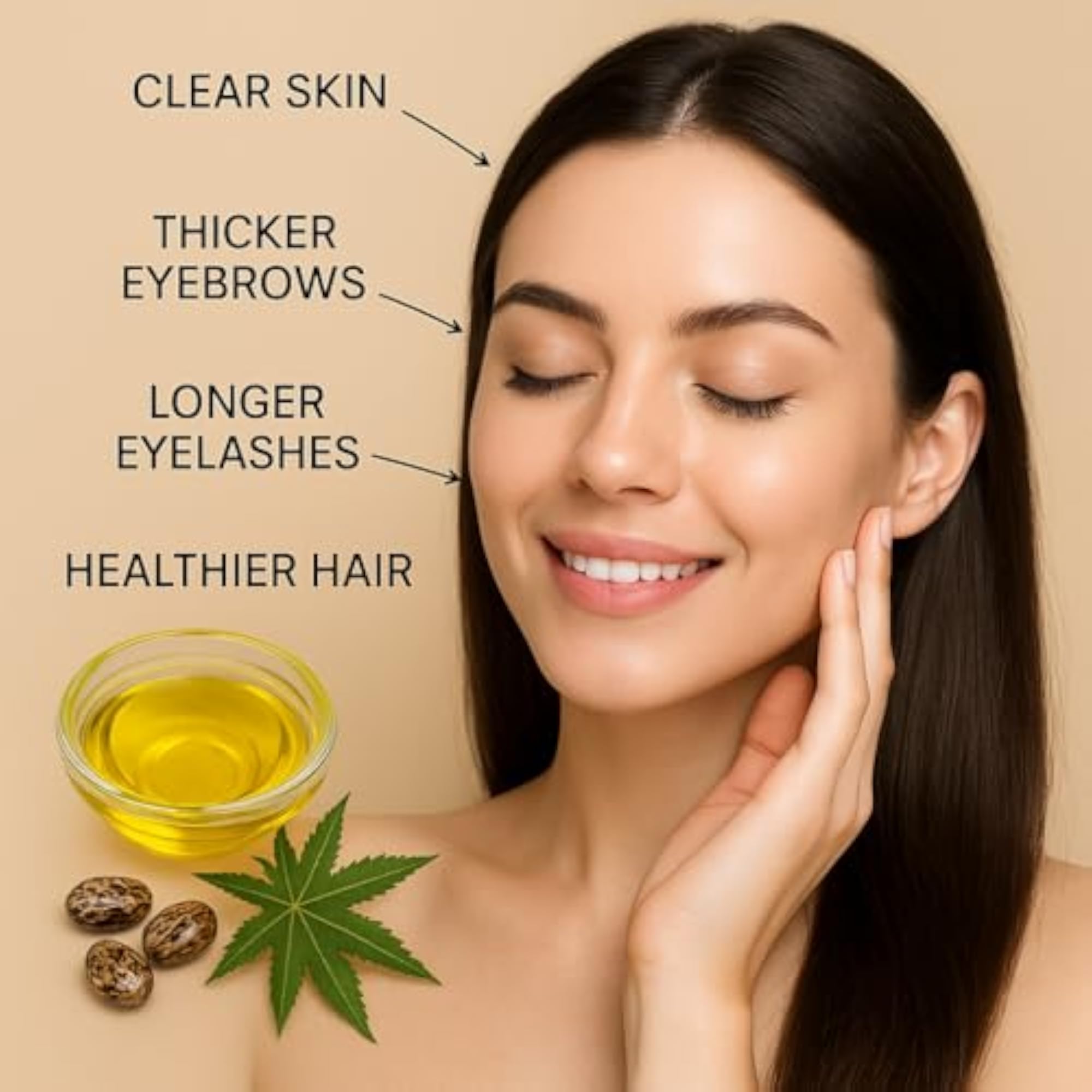 100% Pure Castor Oil and Coconut Oil Combo Pack