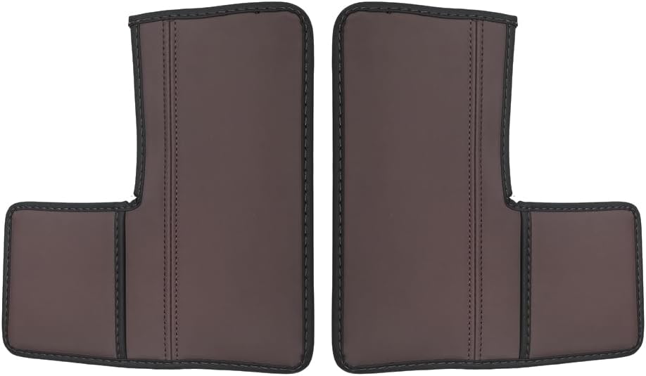 Center Console Cover Waterproof Leather Armrest Console Compatible with Benz GLE Class W167 GLE 350 450 2020-2025/GLS Class GLS 450 X167 2020-2025 Armrest Console Cover with Storage(Coffee Brown)