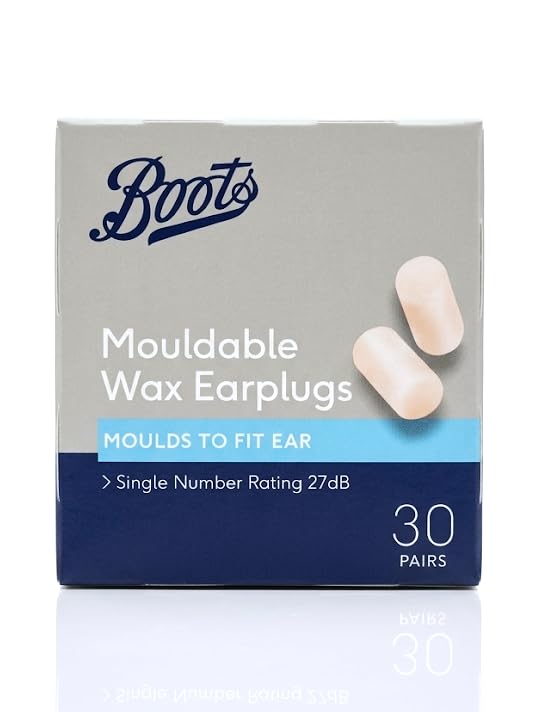 Bōots - Tapones de cera moldeables para los oídos, reducción de ruido de 27