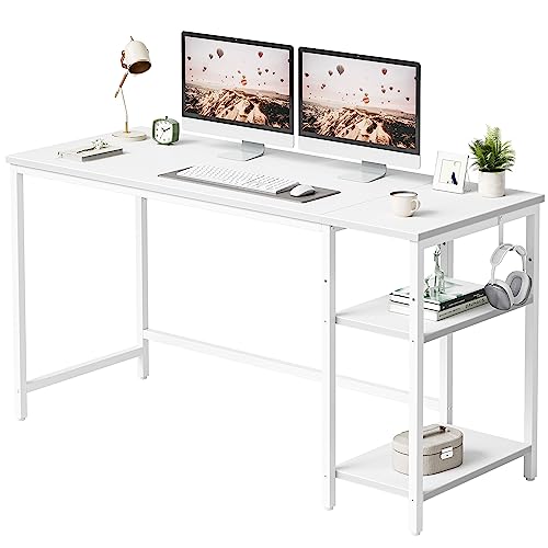 机、学習机、デスクワーク、テレワーク Amazon | CubiCubi パソコンデスク 机 勉強机 幅120cm*奥行き48cm