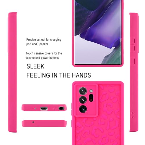 Image of Compatible with Samsung Galaxy Note 20 Ultra Case, Hot Pink