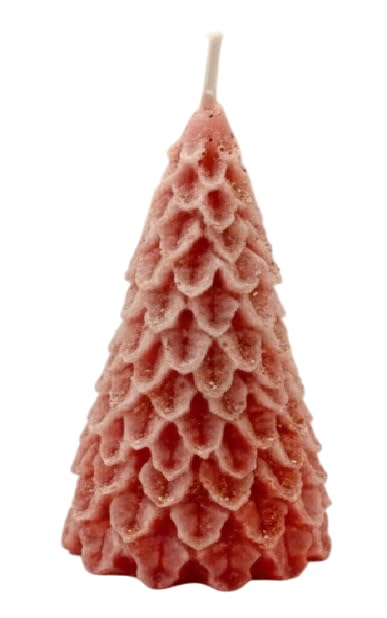 HOUSE OF TIYA Christmas Tree Lovers Aromatic Candle Collection | Fresh Pine & Festive Fragrance | Long-Lasting Scented Candle for Home Decor & Gifting Color-Red