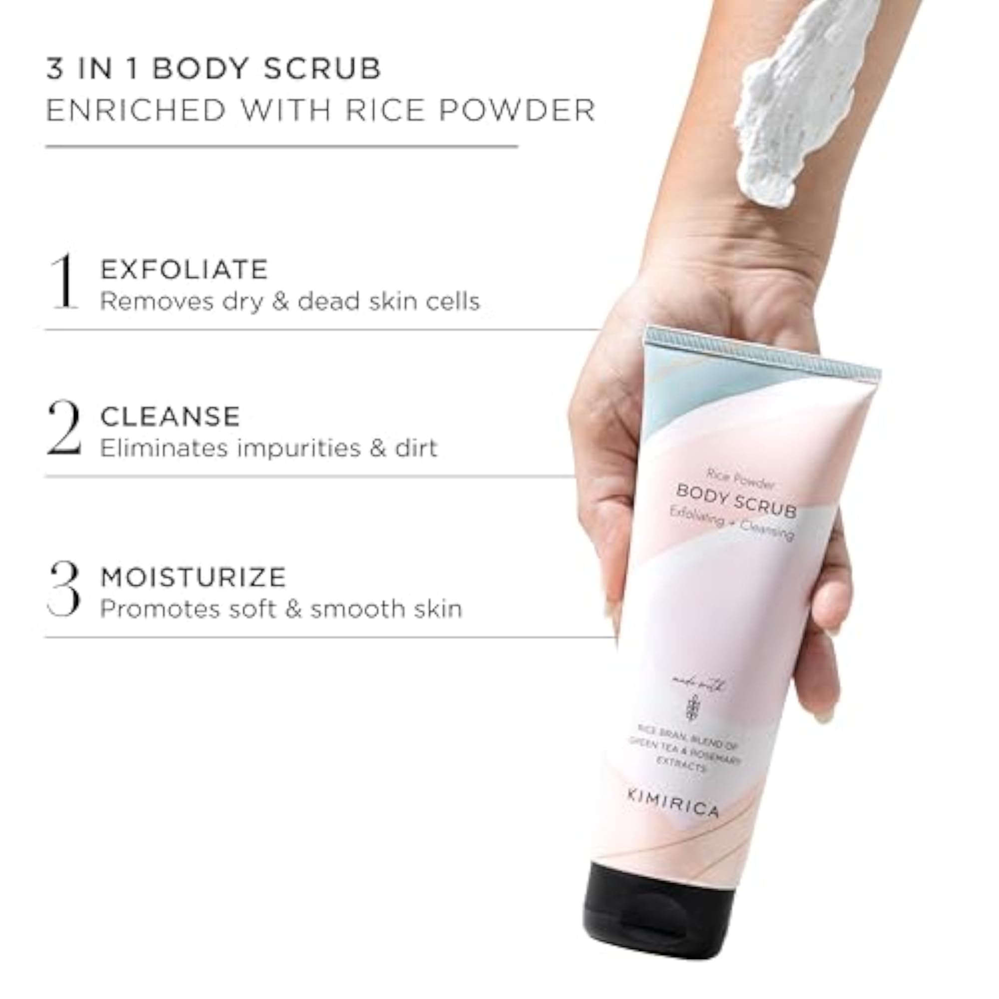 Kimirica Body Scrub for Tan Removal, 200 gm