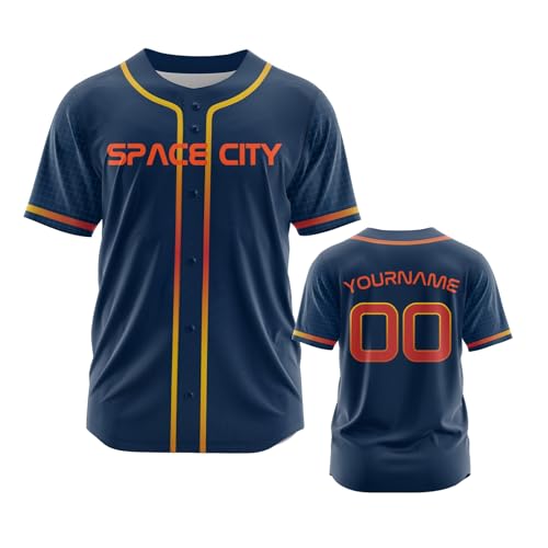 Custom City Connect Baseball Jersey - Custom Baseball Jersey Personalized Name Number for Men Women Youth Kids Navy - 11