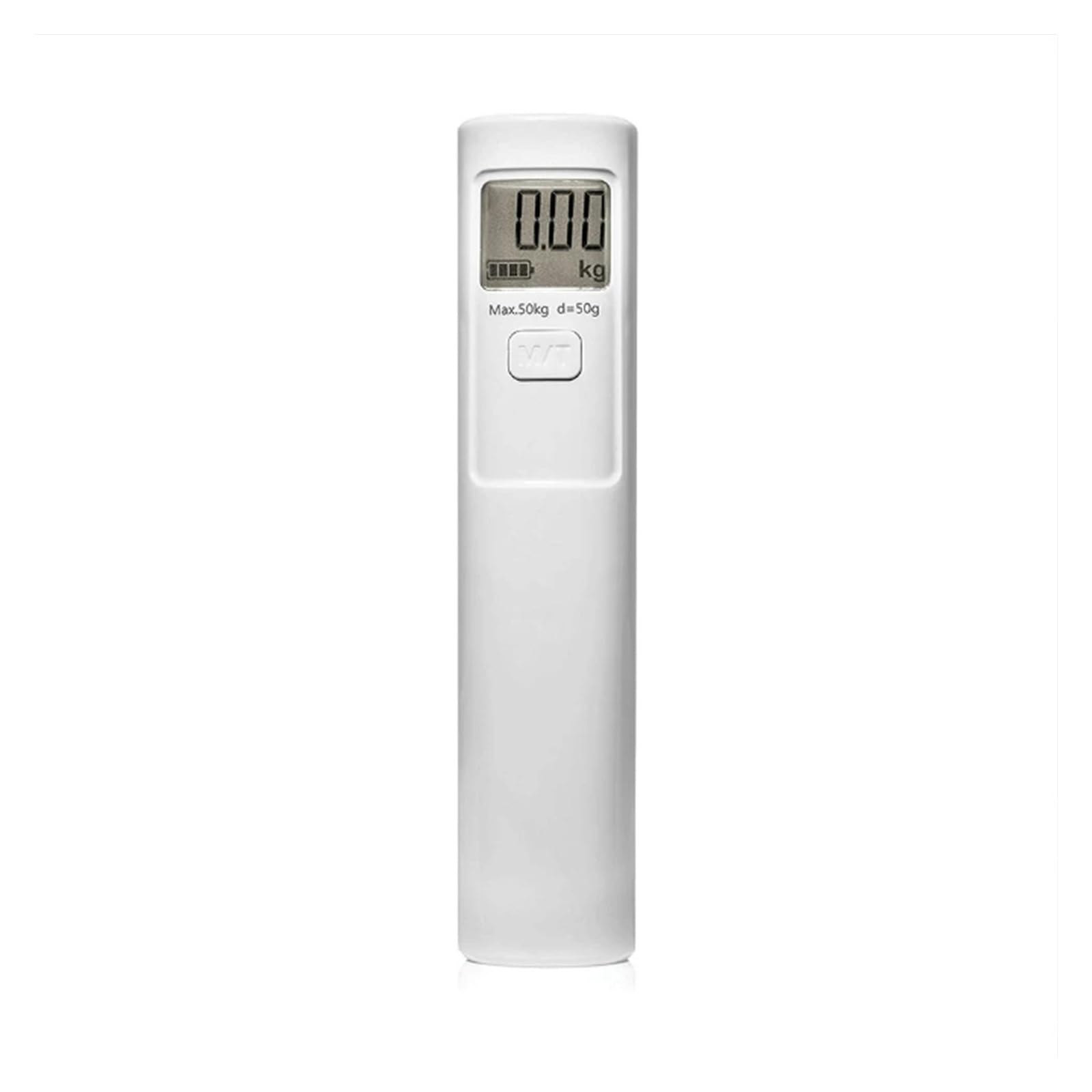 LNHHG Hand-Shake Power Generation 50kg Portable Manual Digital Hanging Luggage Weight Scale