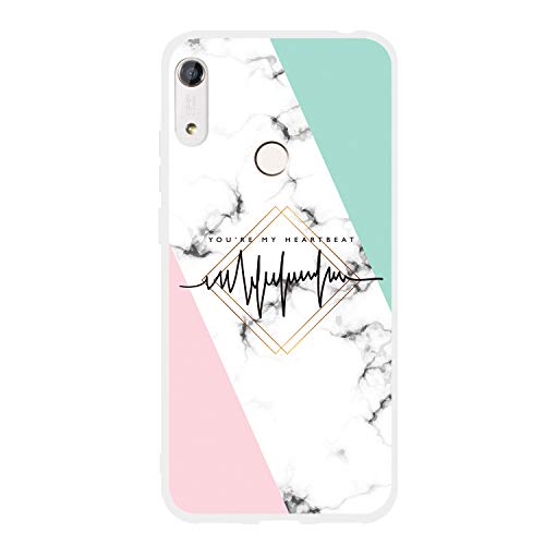 DiaryTown 2 Pezzi Cover per Huawei Y6 2019 (Honor