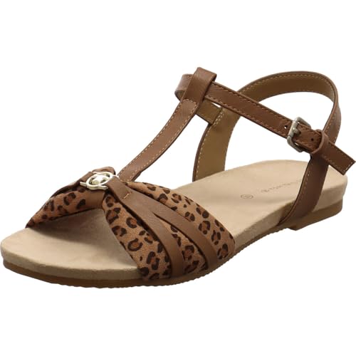TOM TAILOR Femme 5392208 sandale plate pour vos balades d'été