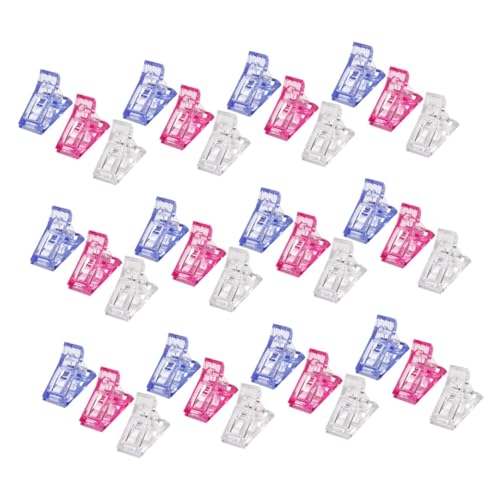 60 clips para uñas para modelado y extensión acrílica miniatura 1