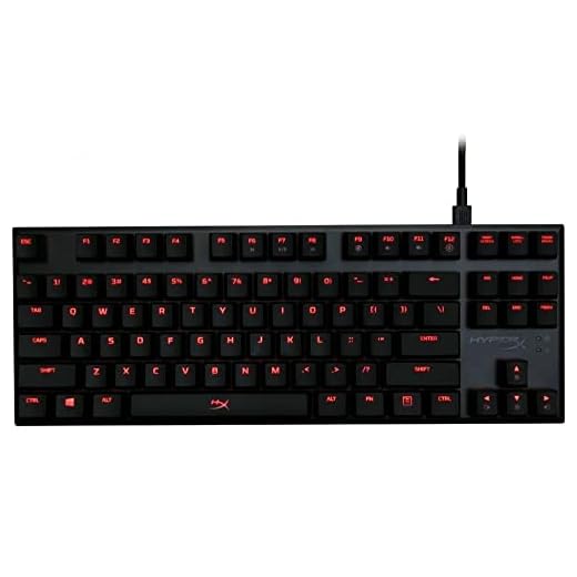 KEYBOARD GAMING ALLOY FPS PRO/ENG HX-KB4RD1-US/R2 KINGSTON