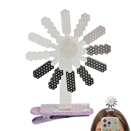 Cute Barrettes - Rotating Loading Hair Clip | Alligator Barrettes, Loading Design Styling Tools For Teen Girls Daily Wear Prom P