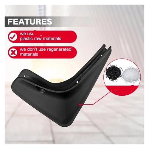 Bavettes avant Mazda 6e 2026 : finies les projections de boue avec 4 garde-boue auto - 2