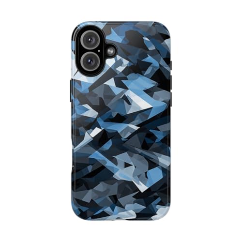 Coque iPhone 16 Plus premium brillante rigide motif gris urbain