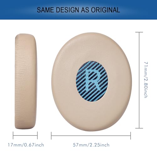 Image of Ear Pads Replacement for Bose On-Ear 2 Headphones, Ear Cushion for Bose OE2 | OE2i / SoundTrue On-Ear /SoundLink On-Ear Headset, Durable & Longer Lasting (Khaki)