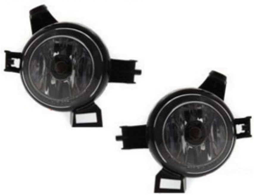 For 2005-2006 Nissan Altima/2004-2006 Nissan Quest Pair Fog Lights Driver and Passenger Side Base/S/SE/SL NI2592118 NI2593118 | replaces 26155-5Z025 26150-5Z025
