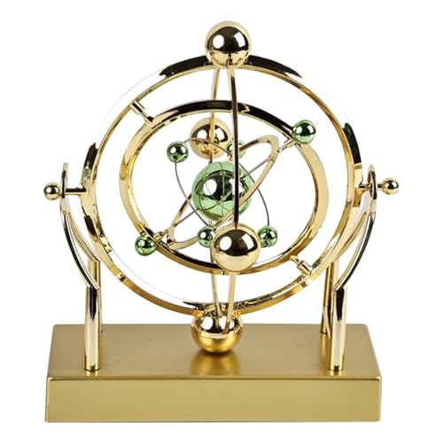 Decoración De Mesa Científica - Gadget De Física Científica | Orbital Swing Ball Ornamento | Decoración del hogar científica Ornamento educativo de bola de swing newton para el estudio