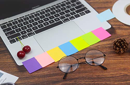 (24 Pack) Sticky Notes 1.5X2 In, 8 Colors Post Self Sticky Notes Pad Its, Bright Post Stickies Colorful Sticky Notes For Office, Home, School, Meeting, 75 Sheets/Pad #TOP4